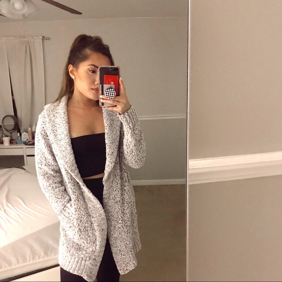 Eddie Bauer Sweaters - Eddie Bauer • Salt & Pepper Cozy Cardigan